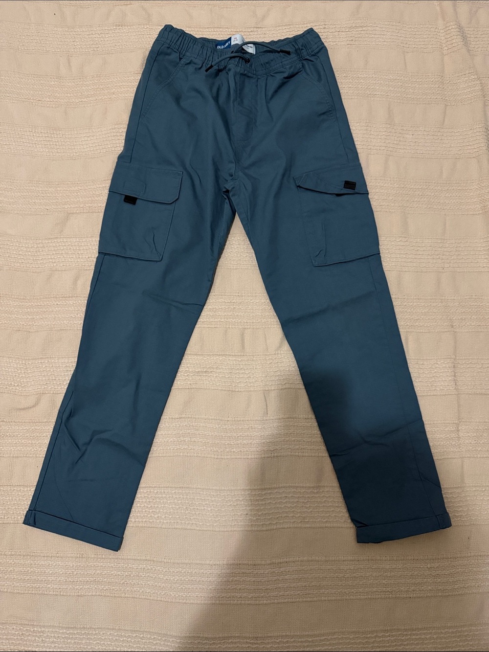 Old Navy Boys' Blue Cargo Joggers